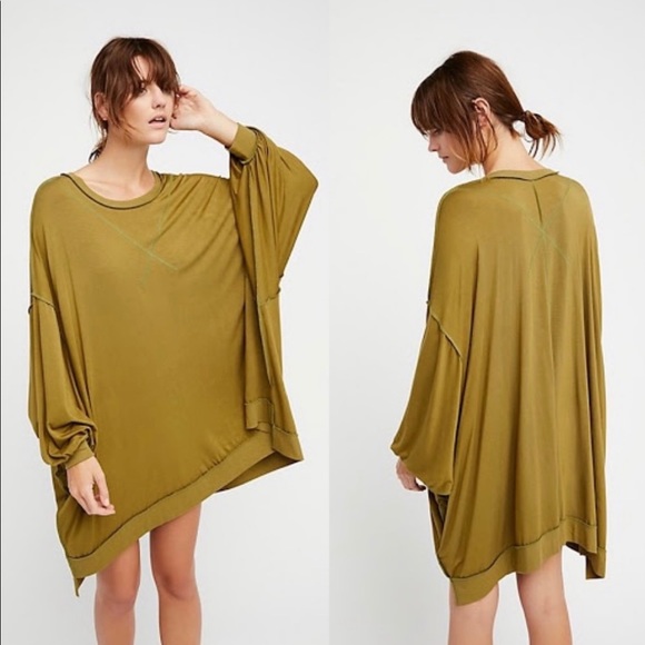 Free People Tops - Free people so smooth oversized tunic